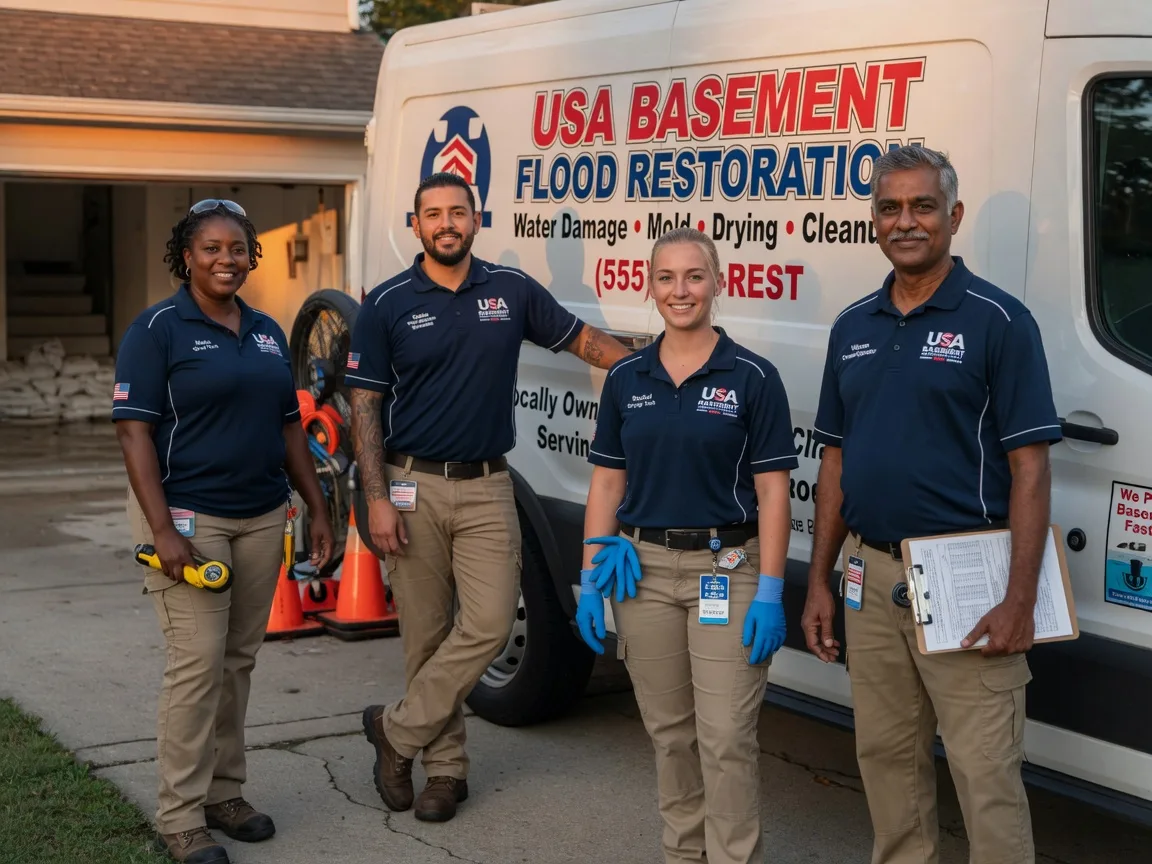 Basement Flood Cleanup company in Shirley, IL